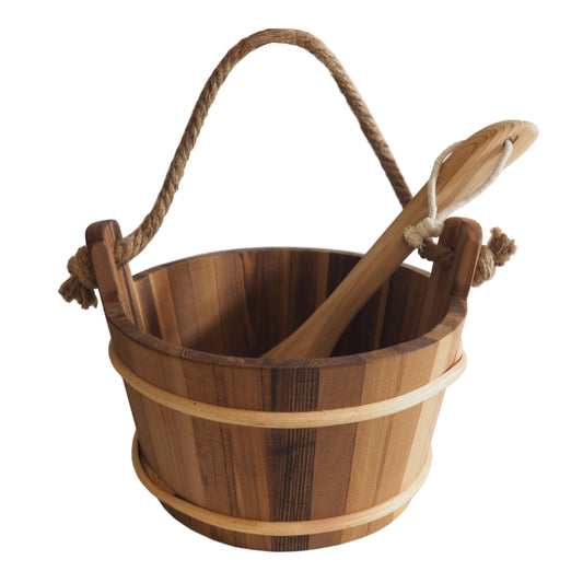 Sauna Bucket & Ladle